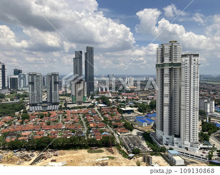 マレーシア ジョホールバルの展望台スカイスケープからの眺め マレーシア ジョホールバルの展望台スカイスケープからの眺め 109130868