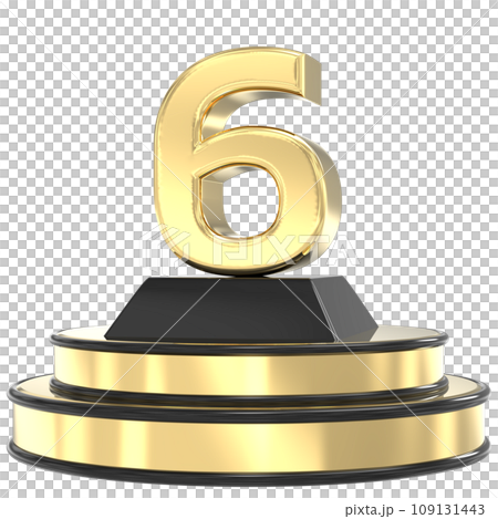 Font With Number 3D Render Font With Number 3D Render 109131443