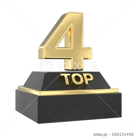 Font With Number 3D Render Font With Number 3D Render 109131450