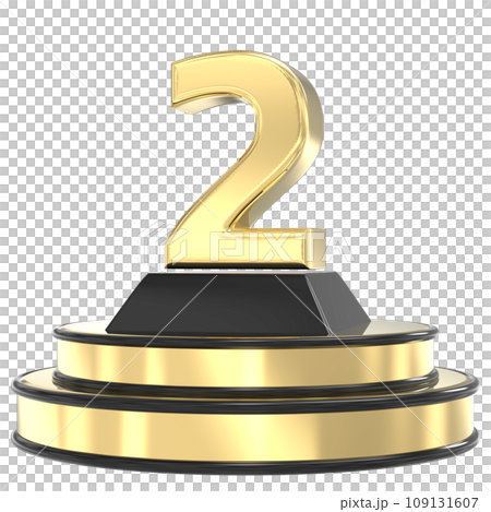 Font With Number 3D Render 109131607