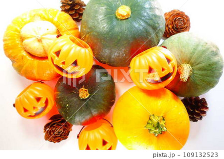 ハロウィン　ハロウィーン　Halloween　かぼちゃ　パンプキン　ジャック・オー・ランタン 109132523