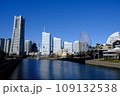 冬の横浜みなとみらいの風景 109132538