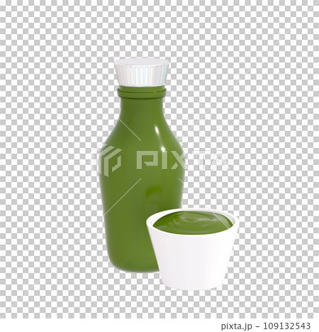 fast food menu 3d clipart, green sauce fast food menu 3d clipart, green sauce 109132543