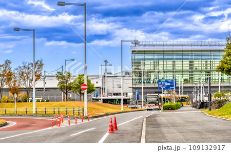 東京の都市風景 羽田空港第3ターミナル駅 東京の都市風景 羽田空港第3ターミナル駅 109132917