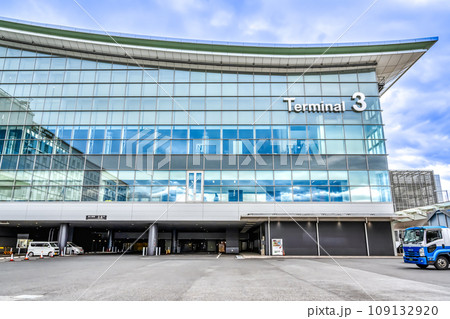 東京の都市風景 羽田空港第3ターミナル駅 東京の都市風景 羽田空港第3ターミナル駅 109132920
