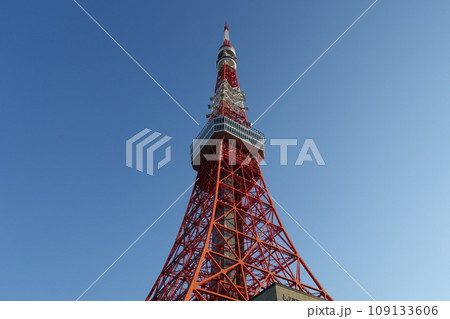 往年の東京タワー まだ現役 往年の東京タワー まだ現役 109133606