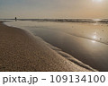 夕暮れ時の高松海岸 109134100
