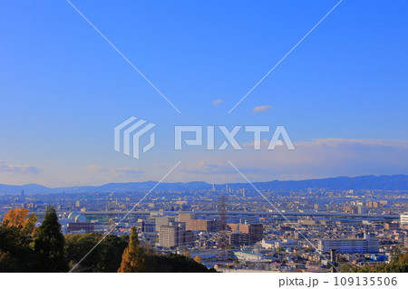 大阪 四条畷 清滝峠からの景色 109135506