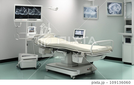 最新の　最先端AI　医療設備 109136060