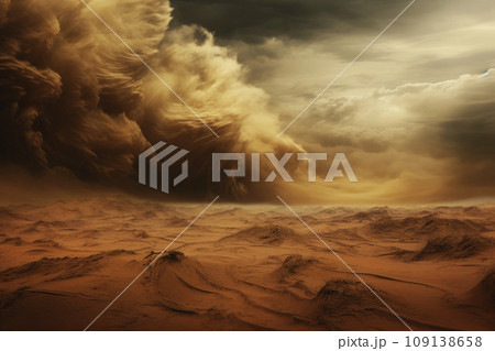 Great sandstorm. Generative AI 109138658