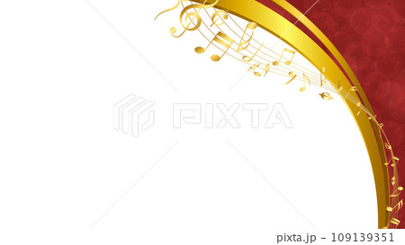 音符のフレーム 音符のフレーム 109139351