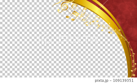 音符のフレーム 音符のフレーム 109139351