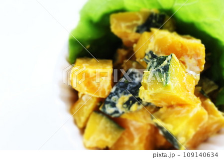 かぼちゃサラダ かぼちゃサラダ 109140634