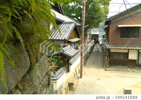 【重要伝統的建造物群保存地区】豊町御手洗 満舟寺からの風景 広島県呉市 【重要伝統的建造物群保存地区】豊町御手洗 満舟寺からの風景 広島県呉市 109141088