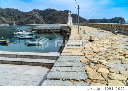 【重要伝統的建造物群保存地区】豊町御手洗 江戸時代の防波堤と港 広島県呉市 【重要伝統的建造物群保存地区】豊町御手洗 江戸時代の防波堤と港 広島県呉市 109141092