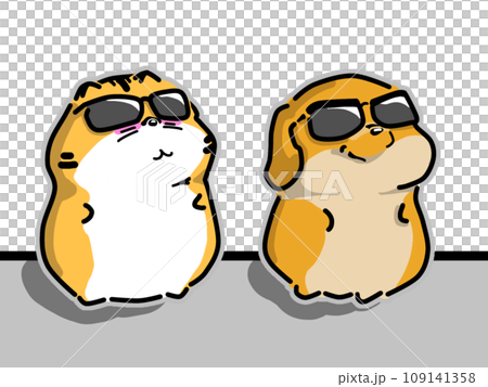 戴著墨鏡的貓狗 109141358