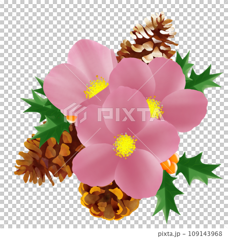 Christmas rose decoration 1 109143968