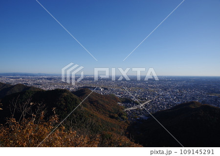 金華山から見た濃尾平野。 109145291