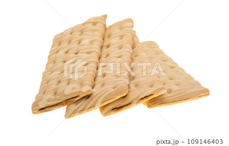 cookies with jam isolated 109146403