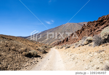 landscape of the Teide volcano landscape of the Teide volcano 109146497