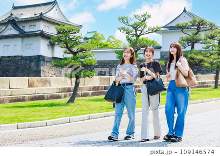 女子旅  大阪城の観光 109146574
