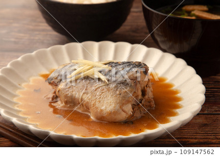 サバの味噌煮定食 109147562
