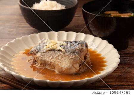 サバの味噌煮定食 109147563