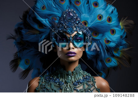 Exotic bird and high fashion 109148288