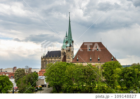 Erfurt Cathedral and Collegiate Church of St Mary, Erfurt, Germany. Erfurt Cathedral and Collegiate Church of St Mary, Erfurt, Germany. 109148827