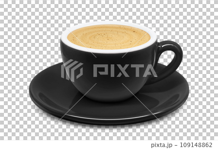 カフェオレのイラスト リアル 109148862