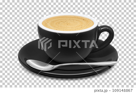 咖啡廳牛奶插圖現實 109148867