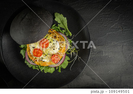 Tasty grilled veggie burgers Tasty grilled veggie burgers 109149501