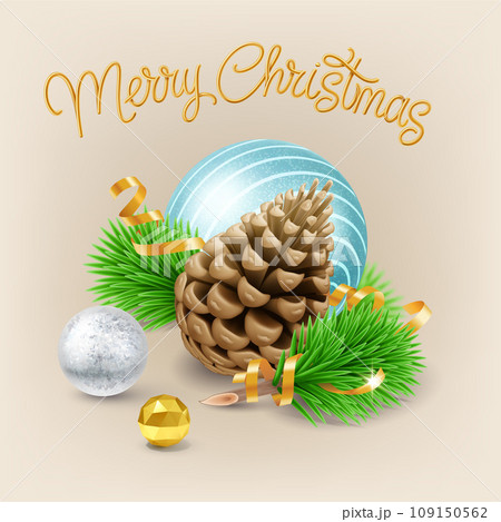 Merry Christmas Greeting Card Merry Christmas Greeting Card 109150562