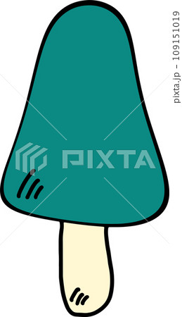 The Mushroom drawing free hand image for food concept. The Mushroom drawing free hand image for food concept. 109151019