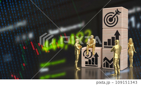 The man figure and wood cube for Business concept 3d rendering. The man figure and wood cube for Business concept 3d rendering. 109151343