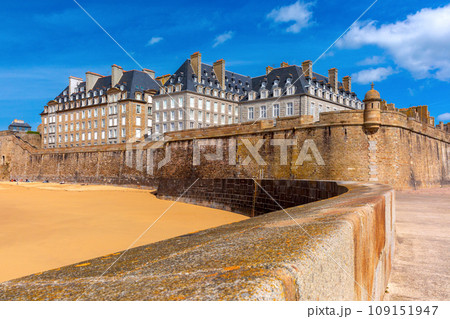 Medieval fortress Saint-Malo, Brittany, France 109151947