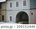 Old style architecture. Historical imitation into architecture. 109152446