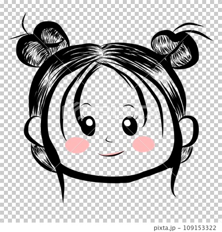 face of a beautiful woman 109153322