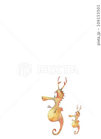 年賀素材 2024 令和6年 辰年 年賀素材 2024 令和6年 辰年 109153501