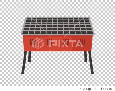 バーベキューコンロのイラスト 109154530