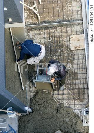 住宅の生コンのコンクリート工事 住宅の生コンのコンクリート工事 109154551