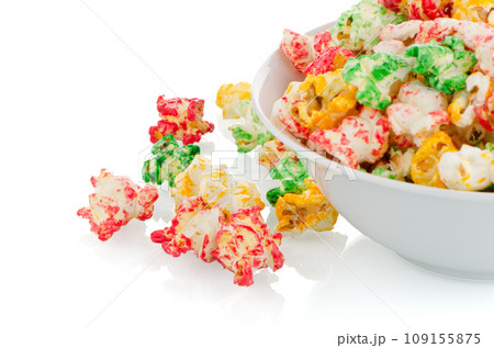 Bowl of popcorn Bowl of popcorn 109155875