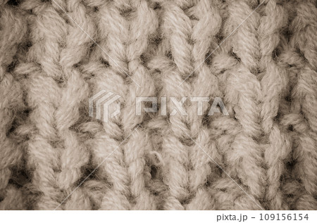 Beige knitted wool Beige knitted wool 109156154