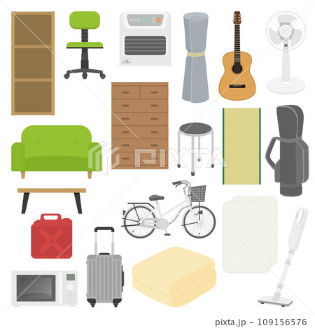 粗大ごみのイラストセット 109156576