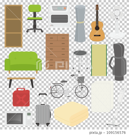 粗大ごみのイラストセット 109156576