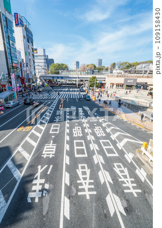 「東京都」上野駅前の風景 台東区 「東京都」上野駅前の風景 台東区 109158430