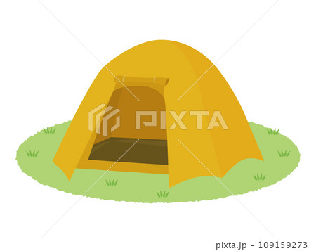 キャンプ用テントのイラスト 109159273