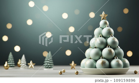 AI art Christmas themed background クリスマスがテーマの背景 AI art Christmas themed background クリスマスがテーマの背景 109159896