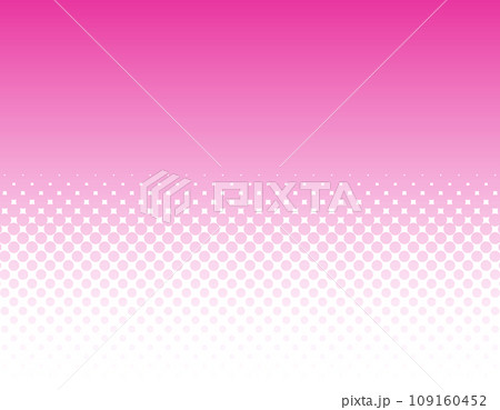 上部がハーフトーンの背景 ピンク 桜色 春色 上部がハーフトーンの背景 ピンク 桜色 春色 109160452