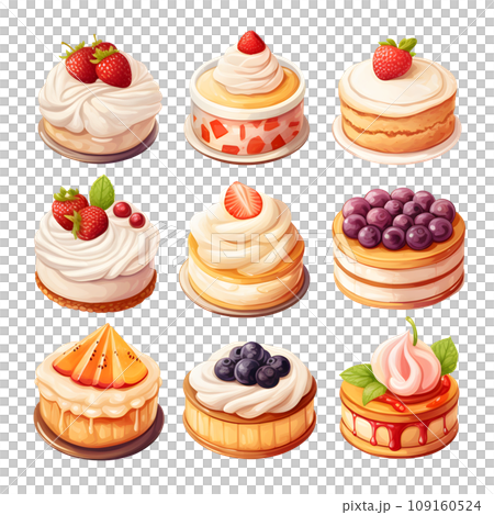 ケーキ集合3 109160524